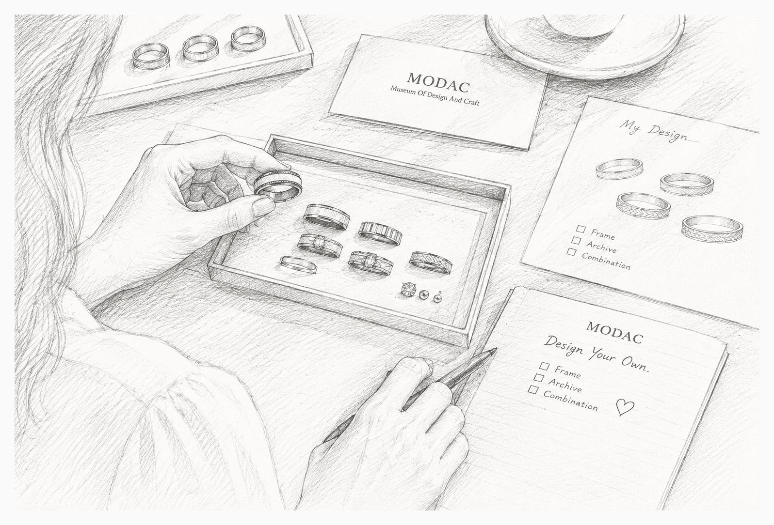 Design your own MODAC combinations